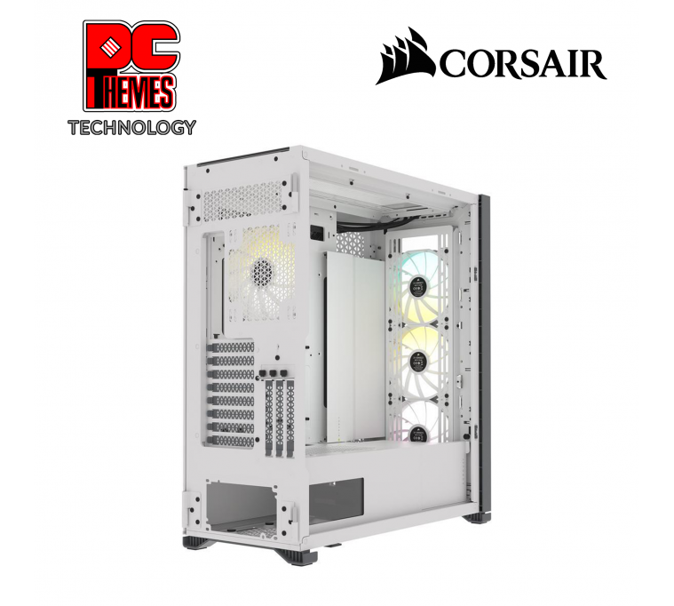 CORSAIR 7000X RGB TG White Full-Tower Casing